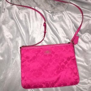 Coach cross body bag
